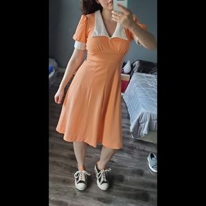 SALE 🌟 🌟🌟 Hand Crafted Vintage 1940's style dress